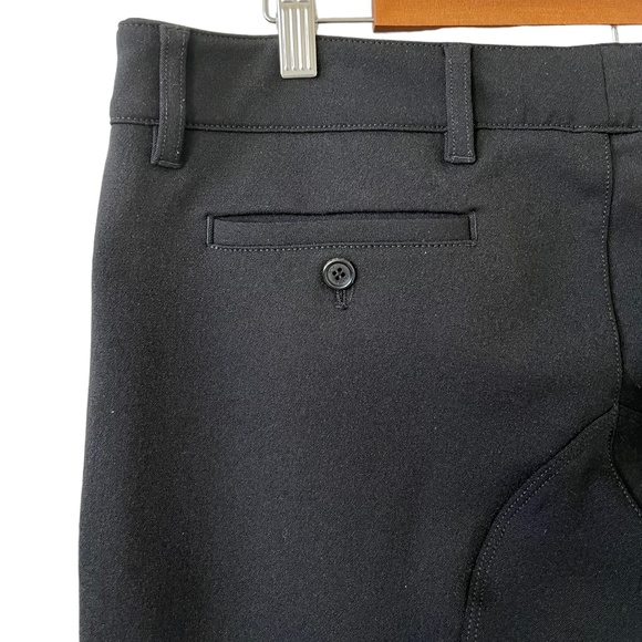 Prada Equestrian Jodhpur Zip Ankle Riding Pants In Black Size 46/10 - Picture 9 of 16